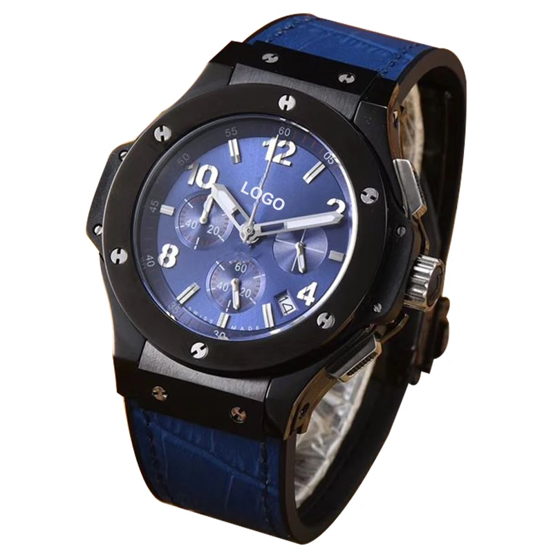 

Waterproof Luxury Men Wrist fashion quartz watch movement watches Male Stainless Steel HB Quartz Watch, Customized colors
