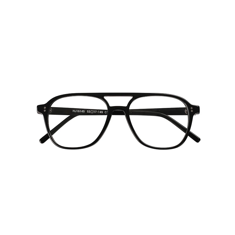 

2021 High Quality Italian Custom Brands Manufacturing Double Bridge Acetate Eyewears Glasses in Stock