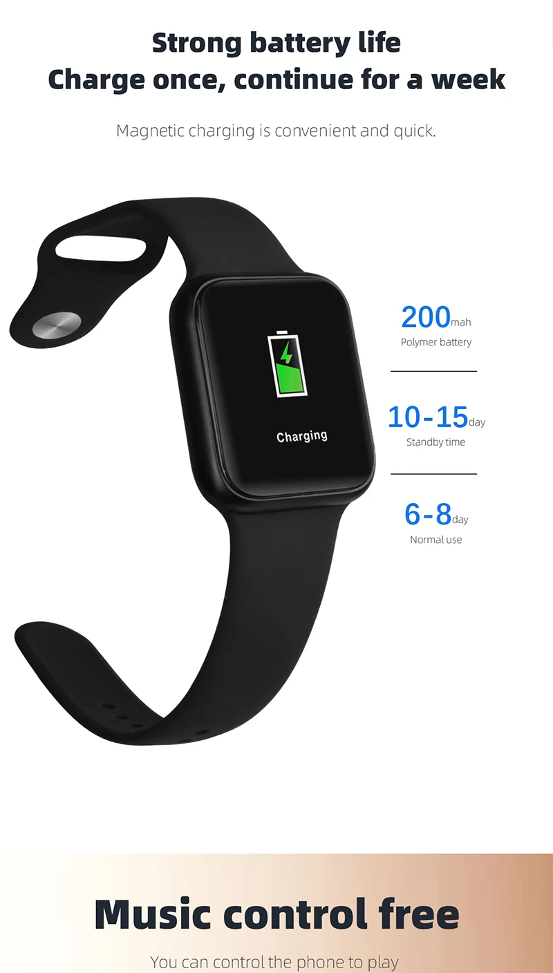 P90 Smart Watch Full Touch Screen Wireless Charging Sport Fitness Heart Rate Blood Pressure BT Bracelet Message Reminder(13).jpg