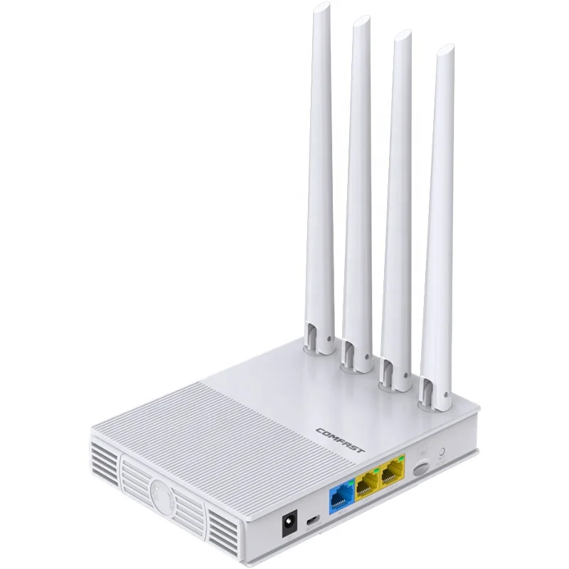 

Dual Band 2.4GHz&5.8GHz Wireless Wifi Router Outdoor 4G SIM Card Wireless 4 Antennas Industrial Grade CPU