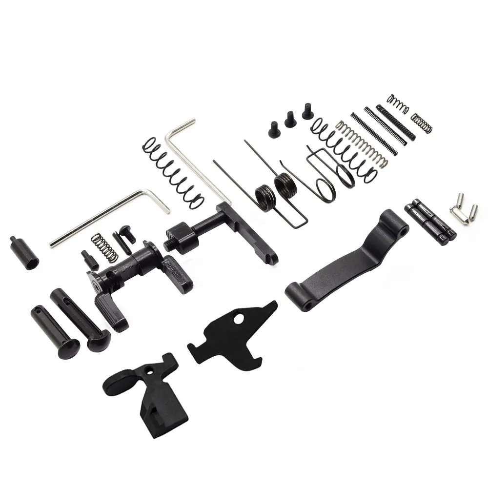 

Hunting Tactical 32Pcs All Lower Parts Kit Springs Detents Magazine Catch Spare Parts for Hunting .223 5.56 AR15 Rifle Accessory