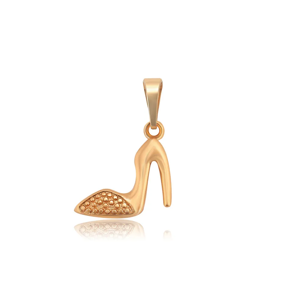 

A00722338 xuping jewelry Wholesale affordable simple elegant charm ladies high heels 18K gold-plated pendant