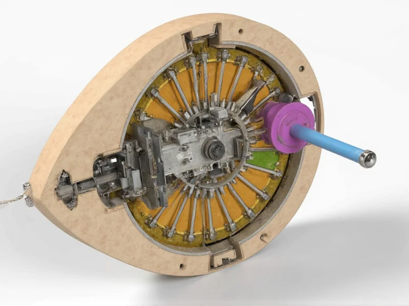 Perfectly assembled homemade gyro with cross section view