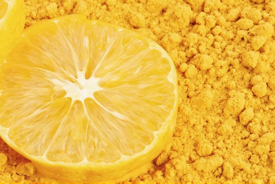 Citrus Powder Cake