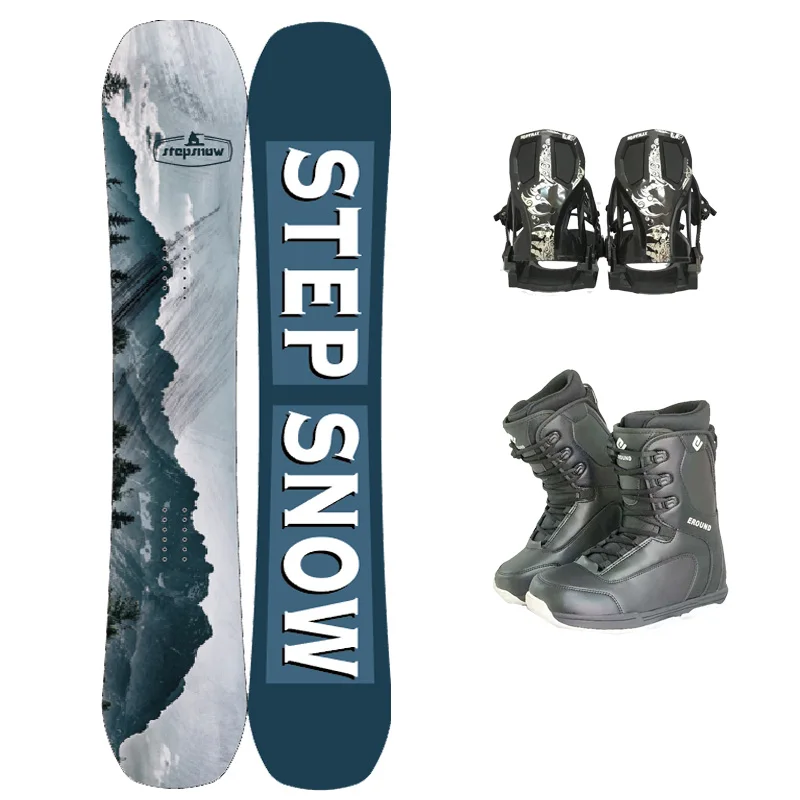 2019 Snowboard set snow binding and snow boots shoes High Quality Normal Snowboard adult Speed Snowboard