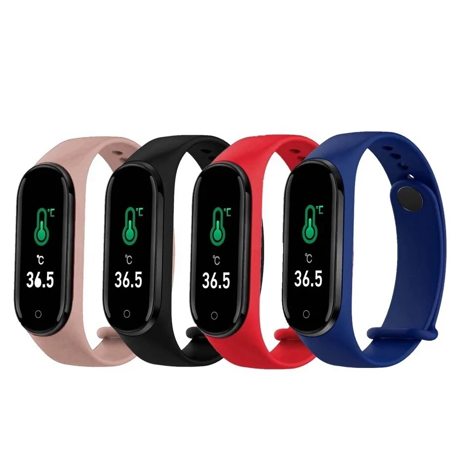 

2022 M4 Pro Bracelet Heart Rate Screen Fitness Tracker Sport waterproof mobile phone watch