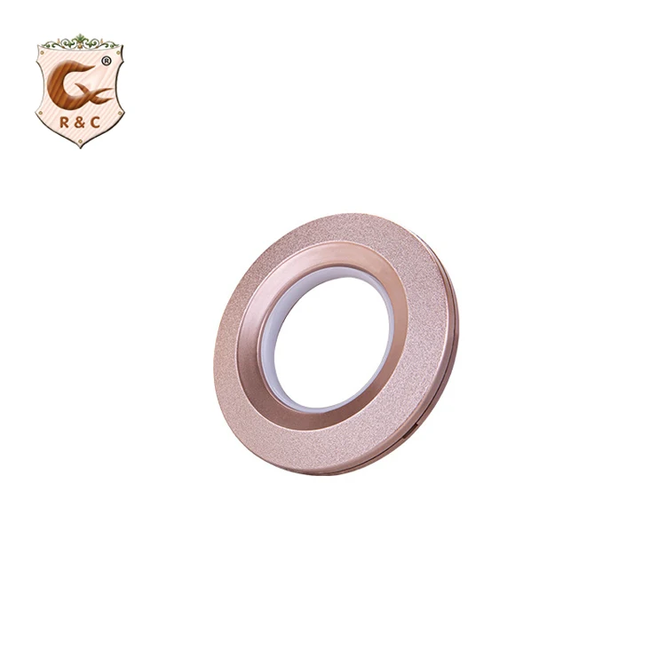 

R&C Hot Sale Plastic Flat Grommet Eyelet, High Quality Curtain Grommet Ring/, 7 colors to choose