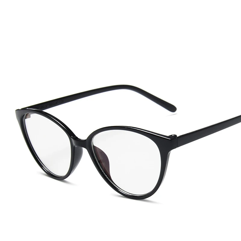 

China factory wholesale new fashion cateye eyeglasses frame trendy cat eye computer glass frames women