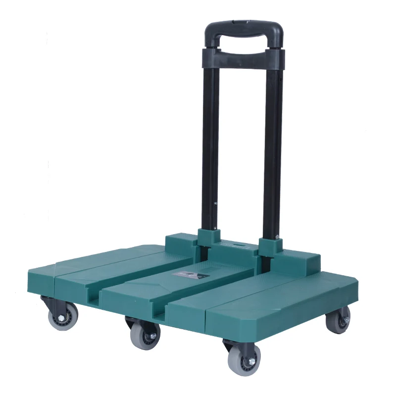

High quality airport folding flat trolley