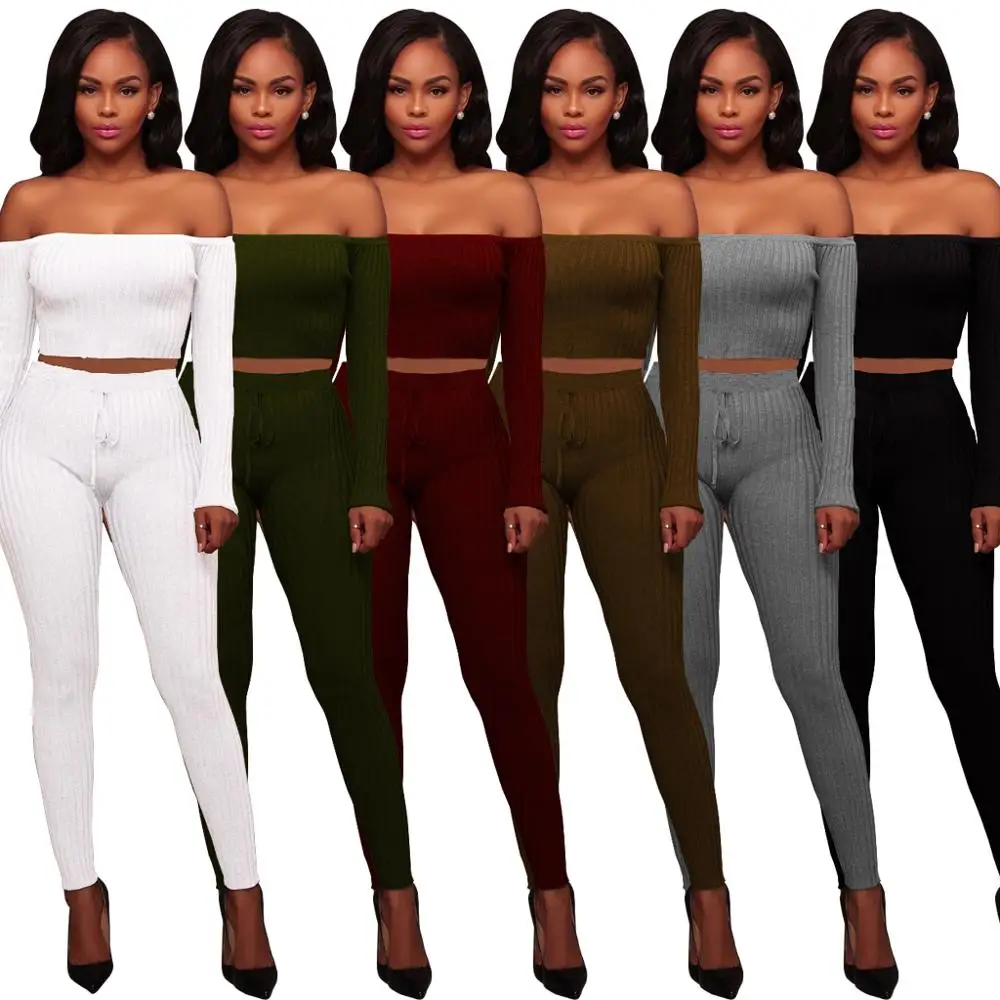 
G3233 Women Clothes Vendor 2019 new arrivals boutique women clothing two piece jumpsuit 