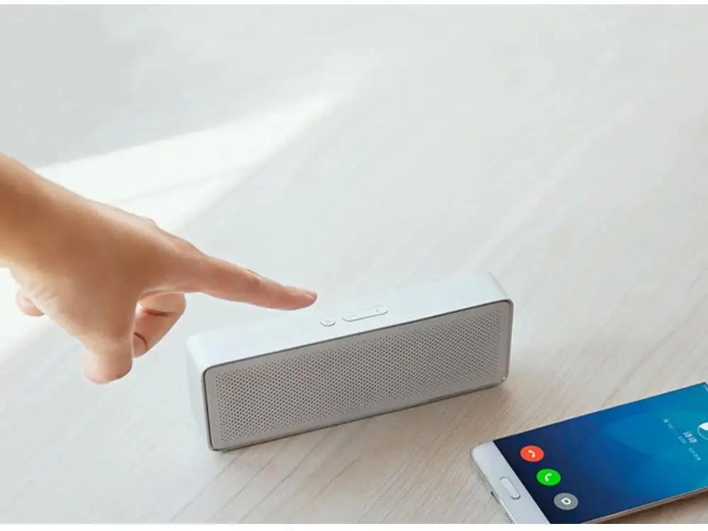 Xiaomi Square Box Speaker 2 Portable Wireless Bluetooth Mini Handsfree Call USB Amplifier Stereo Sound Box Portable MP3 Player - ANKUX.COM