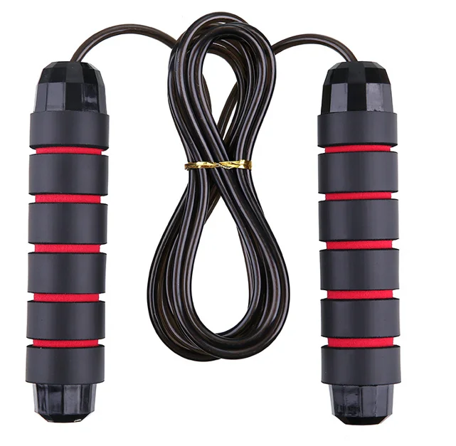 

Exercise Gym Workout Fitness Heavy Steel Cable Wire Bearing Weighted Skipping Rope Adjustable Speed 3M Jump Rope