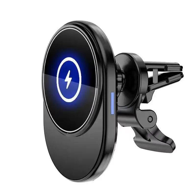 

Wholesale 2021 New Car Magnetic Fast Wireless Charger For Iphone 12/ For Iphone 12 Pro/For Iphone 12 Pro Max, Black