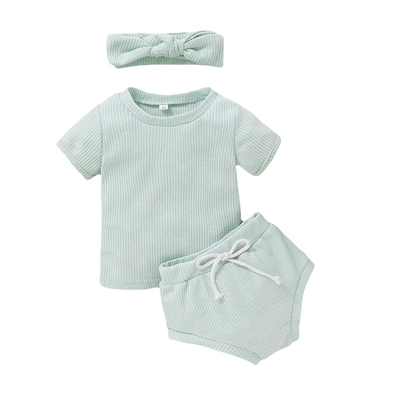 

Baby Clothes Girl Newborn Baby Clothes Set Baby Romper Set Hot Sale Ruffled, Pic shows