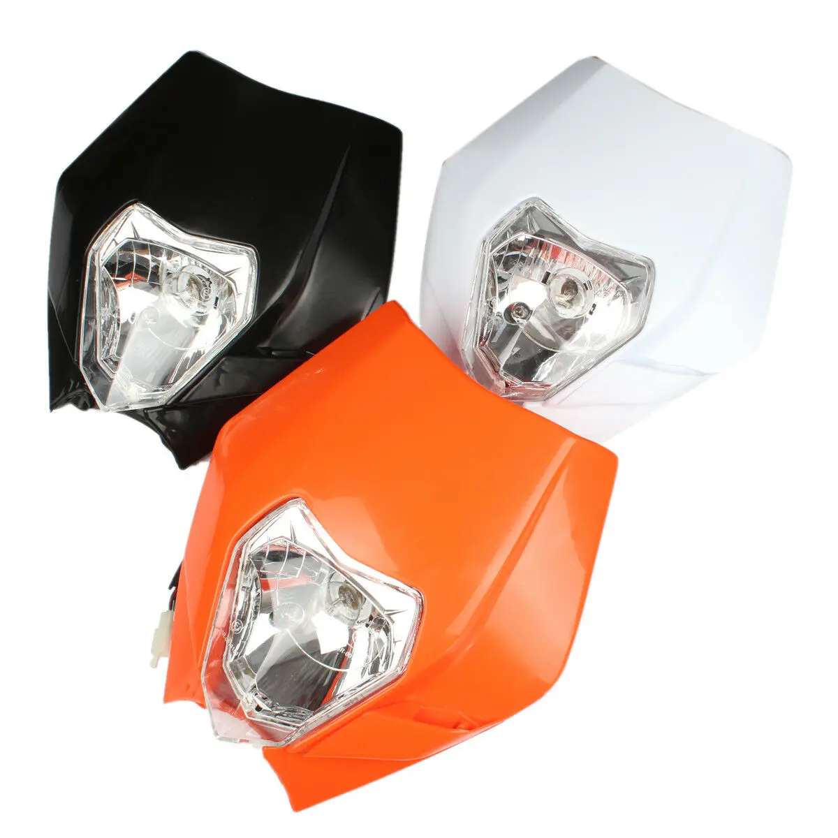Motorcycle Headlamp Headlight For Enduro Motocross Dirt Bike Ktm Exc Sx