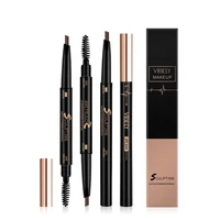 

Double head rotating automatic eyebrow pencil eyebrow pencils slim waterproof private label eyebrow pencil for eye brow