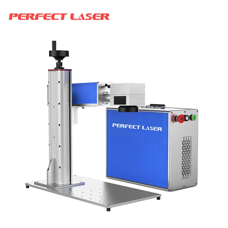 

Perfect laser Hot Sale 20W 30W 50W Fiber Laser Marking Machine JPT laser color marking On stainless steel and stainless tube