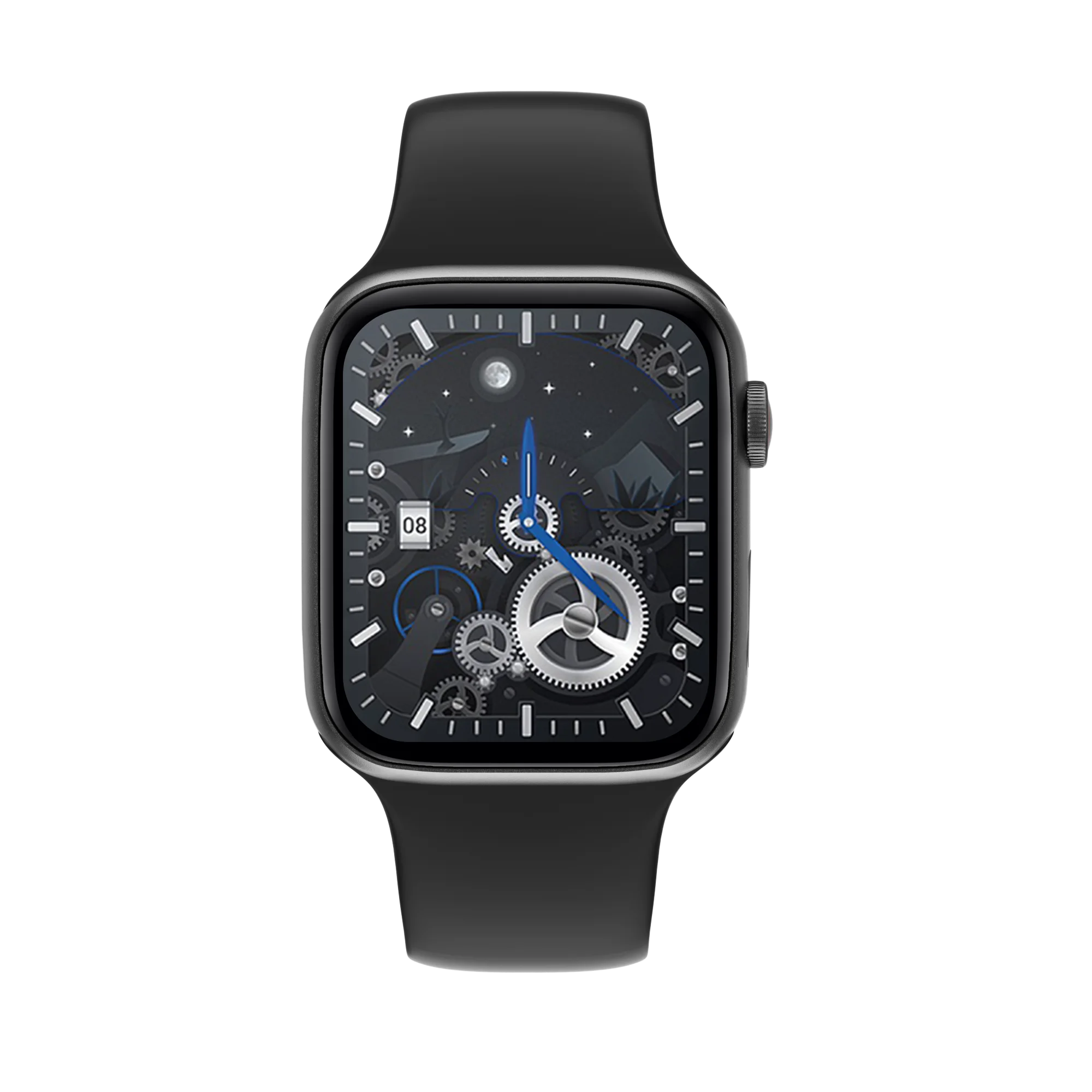 

2021 NEW seller 1.78 inch 330*385 YY21 smart watch iwo reloj inteligentes seri 6 44mm smartwatch FITFLY APP upgrade FK78 FK88, Black,sliver,pink