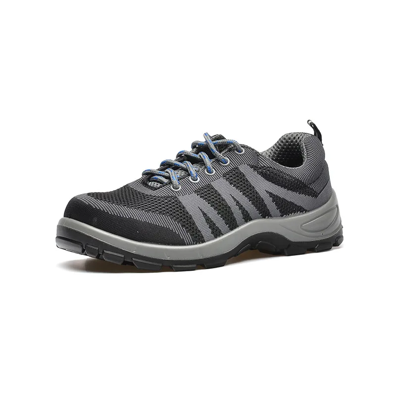 

Flying Woven Steel Toe Protective Shoes Anti-Smash Anti-puncture Breathable Safety Work Shoes