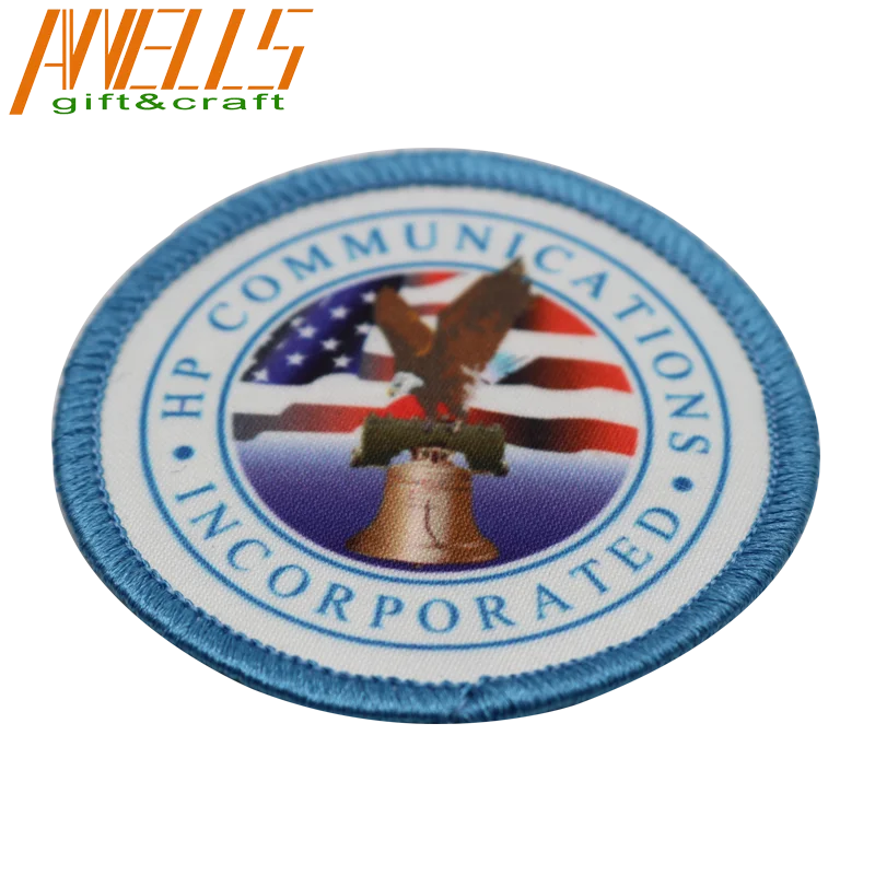 

Factory Custom Embroidery Printing Labels Patches For Clothing, Custom color