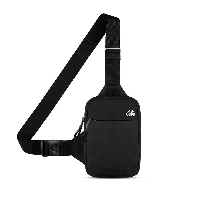 

New sports chest bag men's small crossbody backpack women's front pack crossbody bag Mobile phone Fanny pack