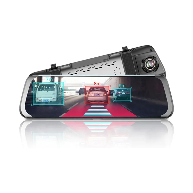 10Touch IPS Dashboard 4G Dvr del Coche Dash Camera Recorder Android Espejo Retrovisor GPS Bluetooth WiFi Adas Monitor Remoto