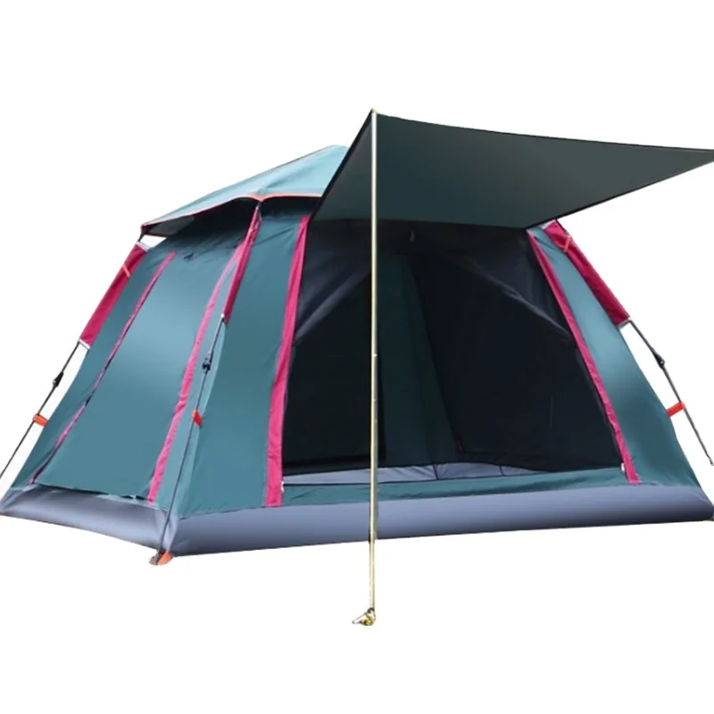 

wholesale large luxury family 3-4 person tents camping outdoor waterproof automatic instant pop up tent