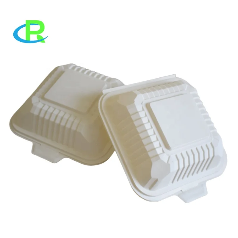 

Biodegradable corn starch takeaway food container disposable cornstarch food box