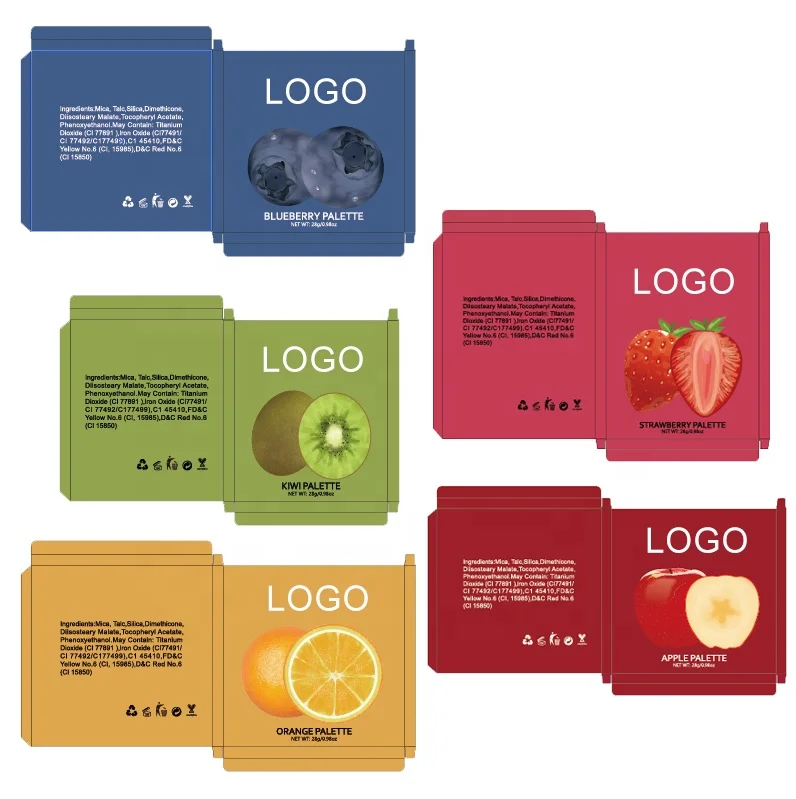 

High Pigmented DIY Empty Makeup Private Label Eyeshadow Palette