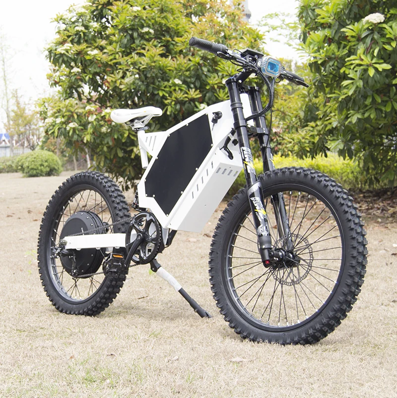 

72v 40ah 8000w steal bomber electric bike with high speed electric bicycle dnm rear shock, Black,white,red have stock