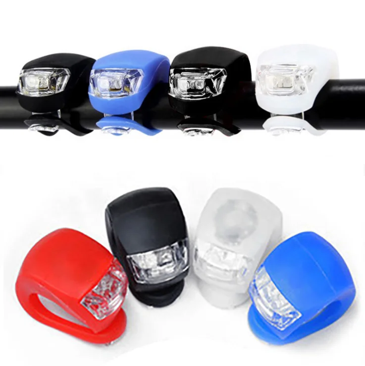 

Wholesale Cheap Colorful Silicone Bicycle Accessories LED Bike Tail Light, Red,blue,white,black,green others