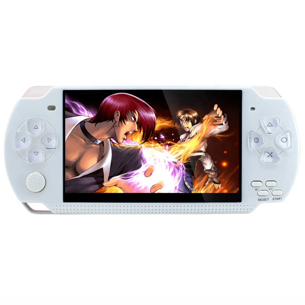 

2019 New Hot Sell AV Classic Mini Game Consoles Mini Handheld Game Player X6 Handheld Game Machine, Black / white