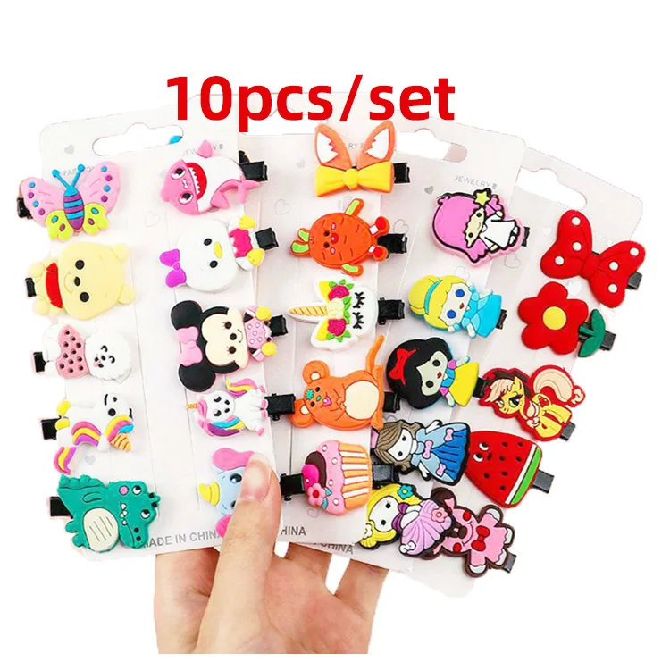 

New arrivals high quality hairgrips princess hairpin fancy toddler cute hair clips set for kids