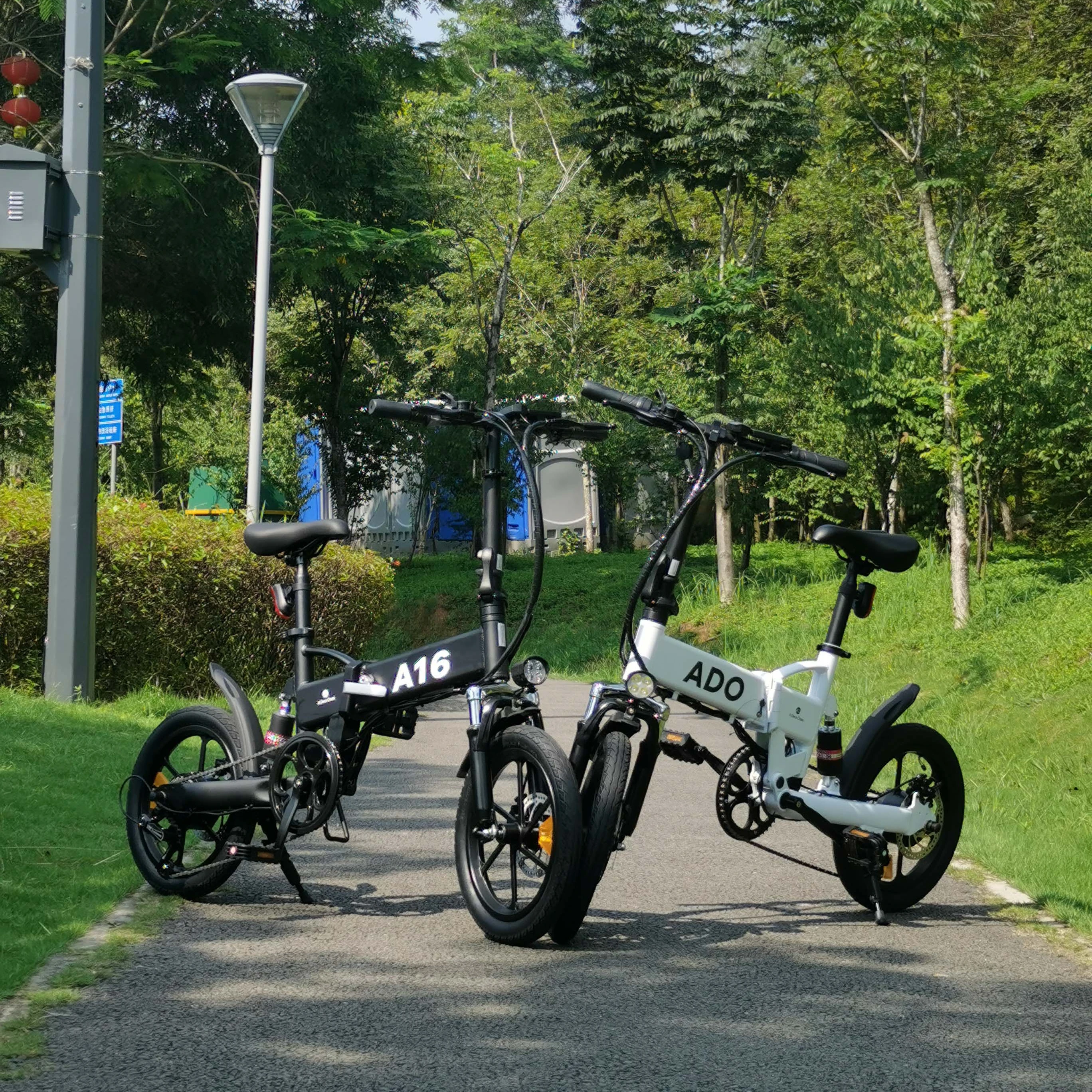 

European Distribute A16 ADO Bike EU Stock New Electric Bike Bicycle Electronic 7 Speed Ebike Adult Folding Bike Cycling Racing