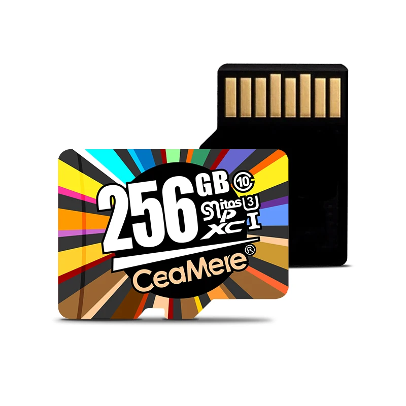

Ceamere Class10 Memoria 64GB Class 10 U3 Flash Memory Cards 4GB 8GB 32GB 128GB 256G TF Storage Memory Card 8GB For Phone CCTV