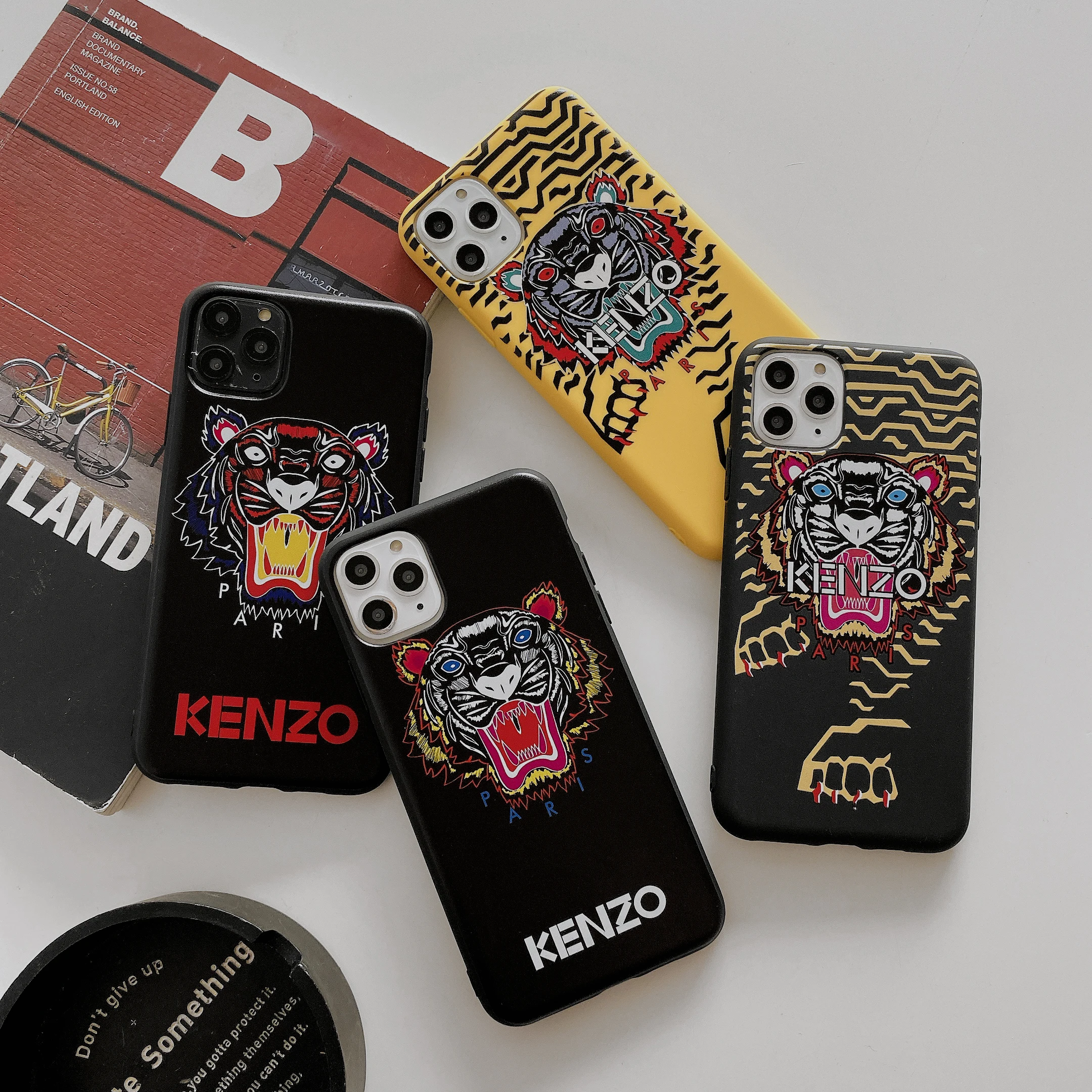 

Amazon Hot Custom Suitable for 3D Tiger cover cartoon fine hole liquid silicone mobile phone case for Apple iphone 12/mini/Pro, Multi colors