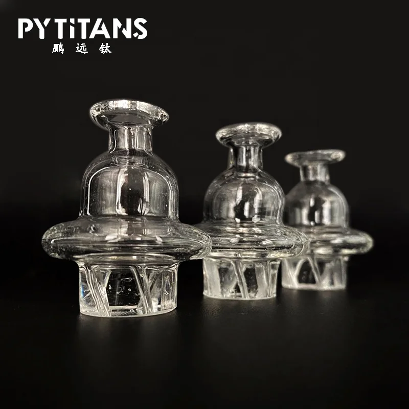 

Factory Wholesale Dab Tool Banger Glass Carb Cap by PYTITANS, Clear