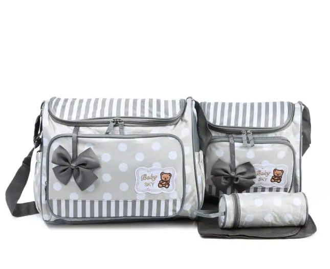 

fashion mother-to-child bag mother's bag and baby bags four piece suit, Colors available