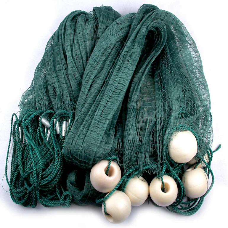 

Trawl Net Custom Nylon Fishing PE Net With Large Float Green Trawl Nets
