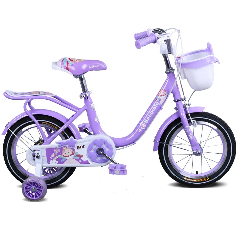 

High Quality Bikes Children Bicycle Whole Sale Kids Bike Steel Frame Children Bicycle 14-16 Inch with Training Wheel Bike, Customized