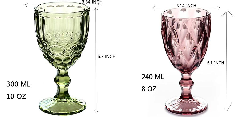 复古复古浮雕红酒杯300毫升雕刻浮雕酒杯酒杯香槟什锦酒杯