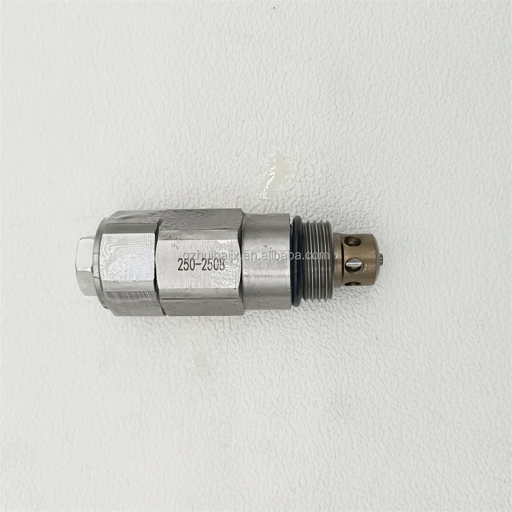 Hgih Quality Excavator Part 2555662 2502508 Relief Valve for Excavator E320 E322 E325 E315 E330 255-5661 255-5662 250-2508