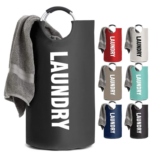 

Customized Color Waterproof Saves Space Laundry Storage Bags Laundry Hamper Bag, Grey (optional)