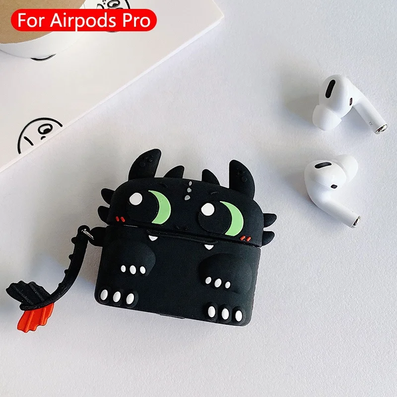 

Free sample Fast delivery 2020 Luxury 3D earphone headphone Airpods pro Case Cover pro Silicone Accessories, Red, purple, gray, blue, orange