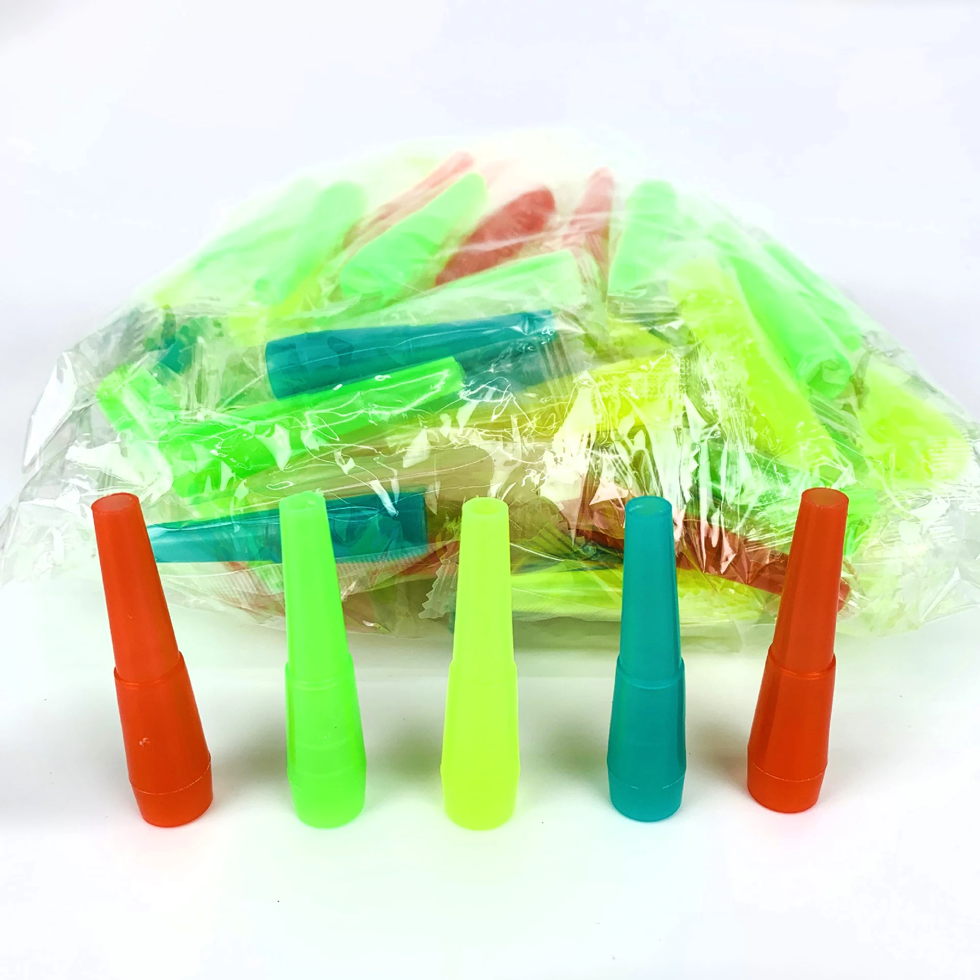 

Funnel Design Disposable Plastic Shisha Mouthpiece Pipe,Hookah/Water Pipe/Sheesha/Chicha/Narguile Hose Mouth Tips Accessories, Green\black\red\blue\yellow\mix color