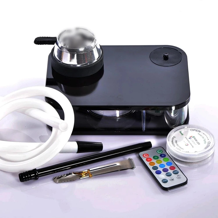 Cheap Wholesale Hookah Shisha Box Custom Colored Smoking Chicha Square