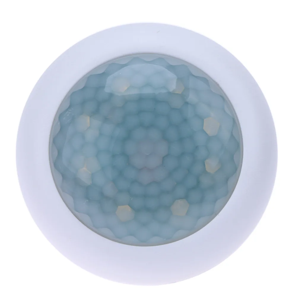 220v 0.5w plug switch PIR Sensor Round Shape LED Nightlight