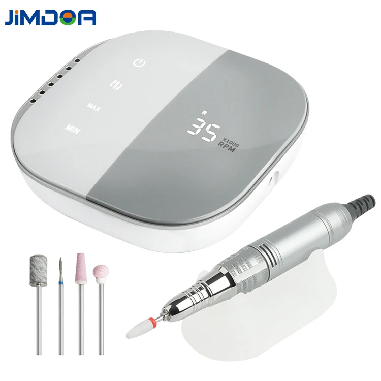 

Jimdoa Best Selling Nail Drill Cosmetic Manicure 35000 Portable Cleaner Nail Drill For Profesional