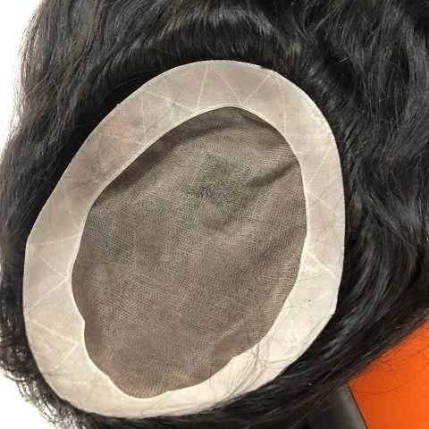 

Ready Stock 100% Indian Human Hair Topper Mono Human Hair Toupee for Women