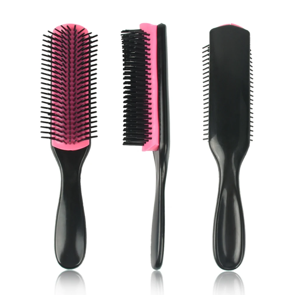 

Private Label Dupe Custom Medium Style Styling Curling 7 Row The Pink Black Deman Denman D3 Hair Brush Kuwait Online, Black+pink